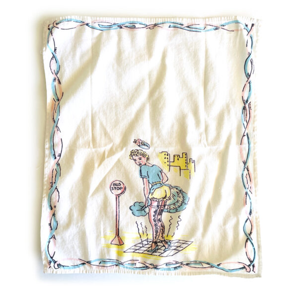 Vintage Pin-Up Kitchen Towel 3