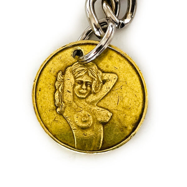 Vintage Peep Show Token Keychain Style 2-02