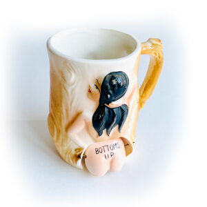 Vintage Bottoms Up Mug 8