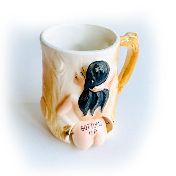 Vintage Bottoms Up Mug 8