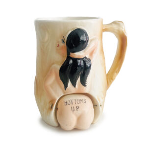 Vintage Bottoms Up Mug 9