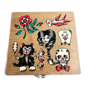 Hand-Painted Wooden Box 2025 4