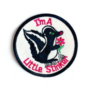 Large Vintage Little Stinker Skunk Patch